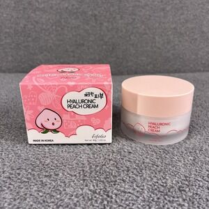 Esfolio Hyaluronic Acid and Peach Cream revitalized glow Made in Korea 2.82 oz